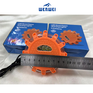 Luces LED de seguridad para trabajo en carretera, imanes de seguridad, luces de advertencia nocturnas, señales de emergencia para carretera, recargables - Product Image 4