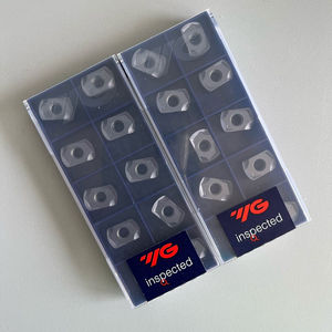 Inserto de Torneado CNC Cuadrado de Carburo de Tungsteno ENMX0905-ST YG602 con Recubrimiento PVD/CVD HRC50-70 Herramienta de Corte de Acero de Alta Calidad OEM - Product Image 2