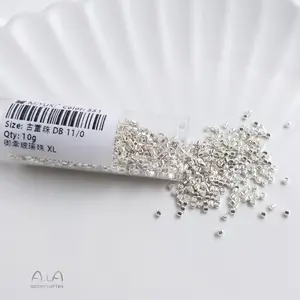 Großhandel japanische Original lose Perlen 2mm runde Rohr perle Mini antike Perlen für die Schmuck herstellung