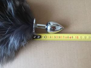 Đuôi cáo trắng hình kèn năm 2026 dùng làm nút hậu môn để hỗ trợ nút hậu môn trên tóc - Product Image 4