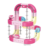 Ensemble de blocs de construction de train à grande vitesse, jouet ferroviaire DIY pour enfants, kit de piste électronique DIY, jouets éducatifs pour la petite enfance