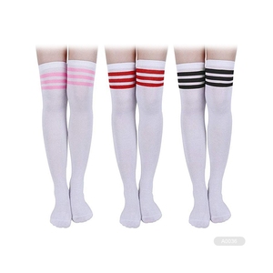 Calcetines altos de fútbol personalizados, calcetines de fútbol extralargos, calcetines deportivos por encima de la rodilla para mujer - Product Image 2