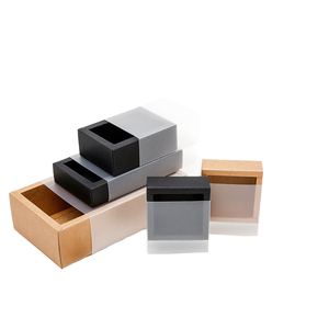 Tùy chỉnh đậu nành Mực in Thiết kế gấp Kraft Board hộp các tông cửa sổ trong suốt bao bì cho máy bay Hộp Tùy chỉnh - Product Image 4