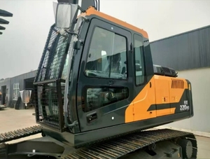 Excavadora de orugas multifunción coreana original usada Hyundai HX220 de alta eficiencia Hyundai 225LC 220LC en buenas condiciones a la venta - Product Image 3