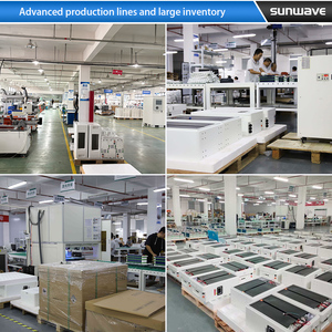 סוללת גיבוי ביתית קומפקטית Sunwave 5KWh 10KWh 16KWh 21KWh מסוג LiFePO4 למערכת פאנלים סולאריים עם סוללת 51.2v 48vhLifepo4 - Product Image 6