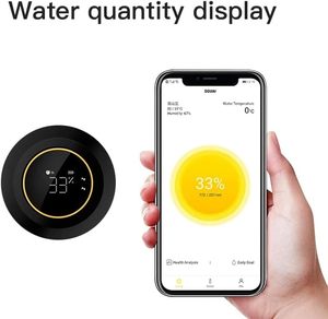 Hydrat hóa Tracker & App 24h cách điện thép không gỉ hiển thị nhiệt độ không thấm nước thông minh chai nước với Bluetooth - Product Image 4