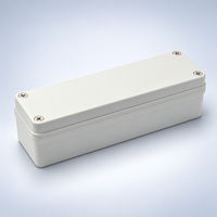 Boîtier en plastique ABS étanche IP67 250*80*70, boîte de jonction de câblage scellée pour interrupteur à bouton et instrument électronique