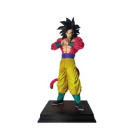 Figurines d'action en PVC en gros, Cloud Trace Félicitations Prospérité 2% Super Quatre Goku Modèle Statue Anime Décoration de bureau