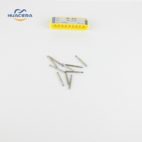 Fraises orthodontiques de haute qualité BR-40EF les consommables de fraises diamantées dentaires de sécurité avancée mèches de routeur à pointe de carbure par Huacera