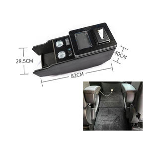 Boîte d'accoudoir central de contrôle en gros importée Vito <span class=keywords><strong>Viano</strong></span> V260v250v220 116 W447 W639 noir avec chargeur sans fil de lumière latérale - Product Image 4