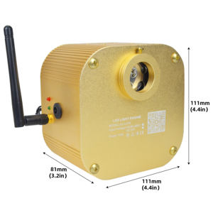 16 Wát RGBW sợi quang bầu trời đầy sao trần trang trí Twinkle sợi quang nguồn ánh sáng với cảm ứng và ứng dụng điều khiển xe hoặc sử dụng nhà - Product Image 1