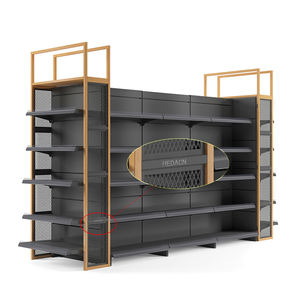 HEDACN סין אופנה ספק מתכת חנות מתלה גונדולה מדפי למכירה - Product Image 1