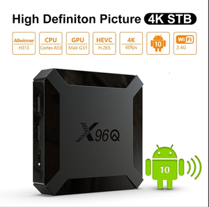 <span class=keywords><strong>Prix</strong></span> d'usine original X96Q Tv Box H313 Quad Core Android 10 Smart Tv 2.4G 5G Wifi 2G 16G 4K HD Décodeur TV - Product Image 3