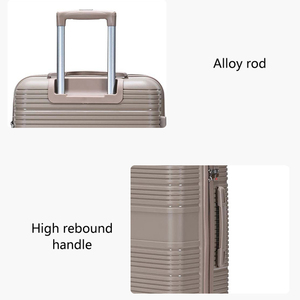 Nouvel ensemble de 3 valises en PP, bagages d'affaires silencieux avec roues universelles et serrure à combinaison, valise trolley en PP pour bagage à main - Product Image 3