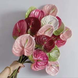 Projets de décoration à grande échelle appropriés en vrac d'Anthurium artificiel - Product Image 1