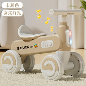 G.Duck <b>Kids</b> Balance <b>Bike</b> 10 Inch Anti-Tip Pedal-Free For 1-3 Year Old Children Two-Wheeled Vehicle - Product Image 5