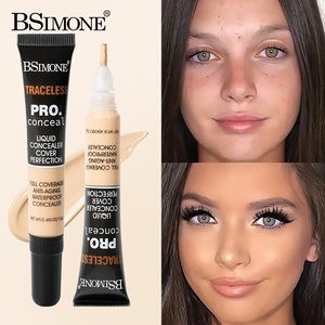 Base Líquida de Contorno Clareadora à Prova d'Água e Suor de Longa Duração, Sem Efeito em Pó, Disfarça Olheiras, Manchas de Acne e Tatuagens - Product Image 1
