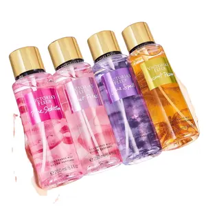 Profumo donna di alta qualità Victoria Flower stagione Body Spray 250ml lunga durata profumi nebbia profumo bottiglia di vetro floreale