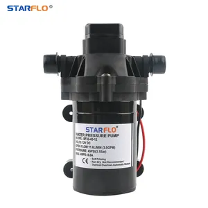 Starflo-bomba de presión de agua marina, 12V, 11.6LPM, autocebante, portátil, para RV