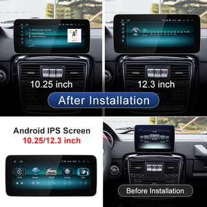 Lecteur multimédia automobile Android 14 CNSTWE Qualcomm 665 12,3 pouces, lecteur CD, tableau de bord, adapté à Mercedes-Benz G500 G300 W463 - Product Image 3