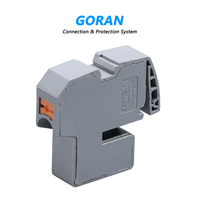 Bloc de bornes à ressort à insertion rapide LP, connexion sans perçage pour barres omnibus en cuivre de 5 mm et 10 mm, connecteur de câblage rapide sans outil