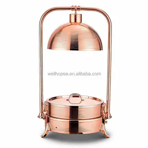 Philippine supplier 6 litre rose gold hanging lid hot box food heater commercial food warmer for event