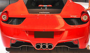 Karbon FIBER arka difüzör dudak <span class=keywords><strong>FERRARI</strong></span> 458 ITALIA ve örümcek - Product Image 5