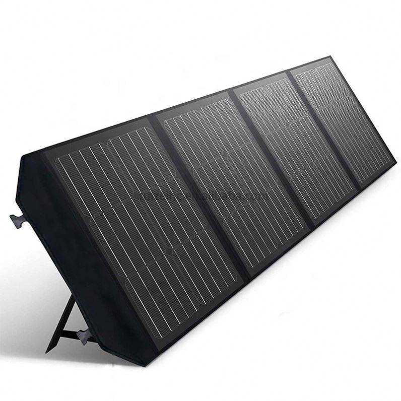 <strong>Solar</strong> Folded Plate <strong>100W</strong> Photovoltaic Module Outdoor Emergency <strong>Folding</strong> Bag Portable Charging <strong>Panel</strong>
