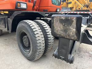 Excavatrice sur roues Doosan 210W-9 d'occasion de haute qualité, 20 tonnes, équipement de construction, machine de construction hydraulique, type mobile sur roues - Product Image 5
