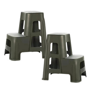 Thickened Plastic <b>Step</b> <b>Stool</b> With Anti-Slip Surface For Car Wash And Detailing - Product Image 2