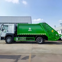 Camion compacteur de déchets Howo 4x2 15CBM à vendre en Afrique de l'Est