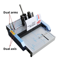 ZY-2 Machine à faire des carnets de notes de format A3 de bureau / Machine à faire des carnets de notes en papier / Machine à agrafer et à plier