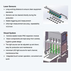 Haute précision CCD/COMS Machine d'inspection visuelle optique Sandwich Cookie maïs tortilla Biscuit inspecteur - Product Image 5