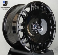 Jantes de voiture forgées sur mesure de qualité supérieure OEM 6061-T6 à rayons multiples, finition noir brillant, à déport profond pour Mercedes W222 W223 Classe G W463 G63