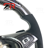 Volant de voiture en fibre de carbone avec LED RPM pour Volkswagen MK6 Golf 6 Golf 7 GTI R MK5 MK7 R Tiguan Jetta Polo Passat CC Touareg