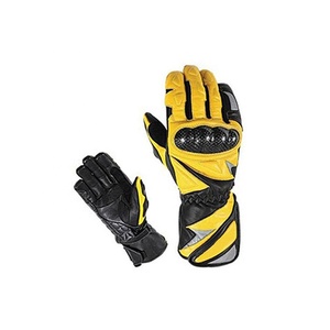 Directo-Fábrica de diseño personalizado impermeable a prueba de viento cómodo transpirable motocicleta puro cuero de vaca guantes de montar - Product Image 1