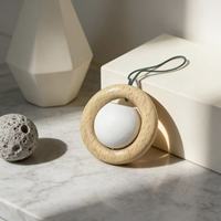 Diffuseur d'arômes en bois naturel en forme d'étoile, écologique, portable, à suspendre, pour voiture, réutilisable, longue durée, aromathérapie de luxe