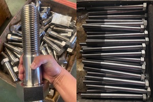 Hex bu lông và đai ốc Stud máy giặt inconel 600, 601, 625, 686, 718, 725, X750 M3 đến M56 ISO DIN En ASTM tùy chỉnh Fastener - Product Image 5