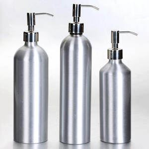 100mL 250ml 300ml 400ml 500ml 1000ml Reciclable Metal Aluminio Líquido Jabón Cosméticos Botella Champú de lujo Botella Embalaje - Product Image 6