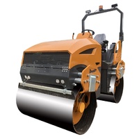 Compacteur vibrant à double tambour de 5 tonnes, autoporté, pour asphalte, moteur diesel, puissance de fouloir élevée, marque UCM, 36 kW, pour routes