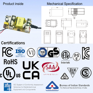 Bộ chuyển đổi nguồn AC sang DC MYIXI 36W 35W 33W 33V <span class=keywords><strong>12V</strong></span> 3A 1A 12.5V 2.5A 2.5A DC 14V 35 Volt 1 Amp <span class=keywords><strong>12V</strong></span> 2.9A 13 Volt 2.6 Amp - Product Image 2