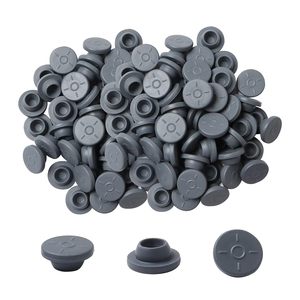 제약용 13mm 15mm 20mm 26mm 28mm 30mm 부틸 고무 마개 의료용 고무 - Product Image 2