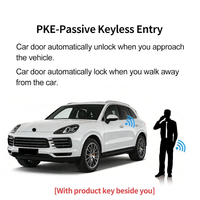 CARQSENG Système d'entrée sans clé PKE avec démarrage à distance numérique via application électronique pour smartphone et Bluetooth pour Porsche 911