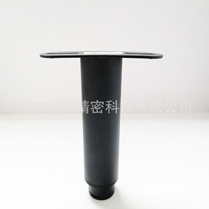Yijun Furniture Leg Metal Adjustable Round Shape <b>Silver</b> Spray Paint Easy Installation Modern Minimalist Design - Product Image 2