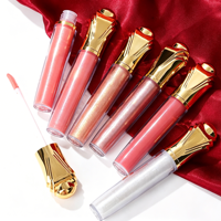 Gloss à lèvres liquide hydratant longue durée effet brillant, format voyage, maquillage de haute qualité