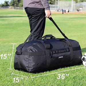 Bolsa de lona deportiva de viaje Extra grande de 132 <span class=keywords><strong>L</strong></span>, nueva bolsa de equipo deportivo para entrenadores de béisbol y equipo - Product Image 2
