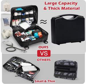 Muestra gratuita de fábrica de botiquines de primeros auxilios de EVA impermeables para acampar al aire libre, estuche de transporte médico de emergencia para supervivencia - Product Image 2