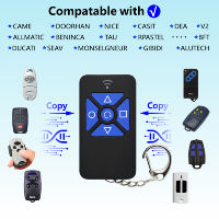 Télécommande multifréquence ZP69 290-915 MHz, type-c, recharge rapide, duplicateur 2 canaux, code d'apprentissage fixe et roulant