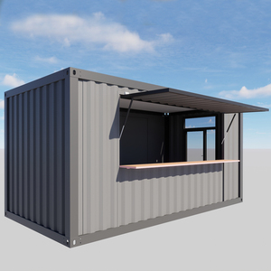 Personalizable 20ft & 40ft Color Modular 100 Metros Cuadrados Casa Prefabricada Casa de Cristal Prefabricada Hotel Container House - Product Image 1