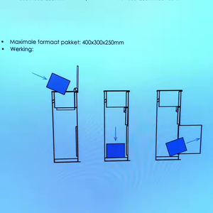 ตู้จดหมายกลางแจ้งสไตล์โมเดิร์นวินเทจสำหรับบ้านพักอาศัย ป้องกันการโจรกรรม พร้อมกุญแจล็อค ผลิตจากเหล็กคอร์เทน กันน้ำ ตั้งพื้นได้ ใช้ติดตั้งข้างทางเดินหรือข้างบ้าน - Product Image 4